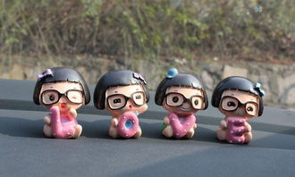 傾心守護(hù) 萌趣相伴——廠家直銷(xiāo)Love菜菜情侶玩偶汽車(chē)擺件